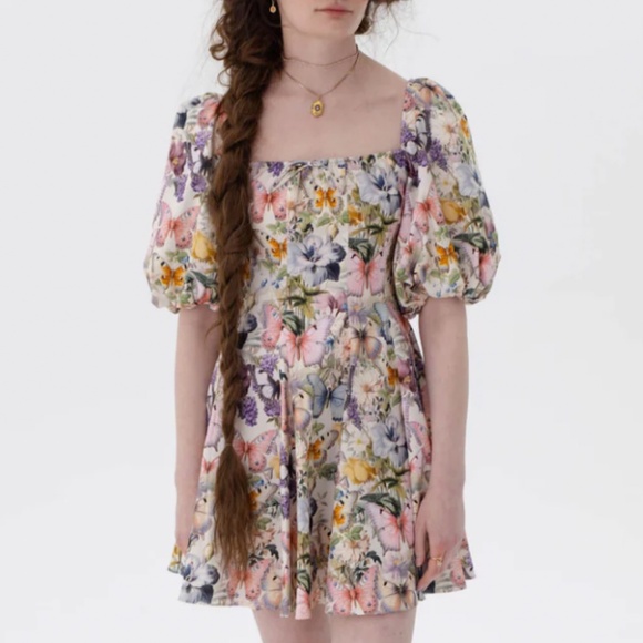 Selkie The Butterfly Botanics Mini Day Dress - Picture 3 of 9